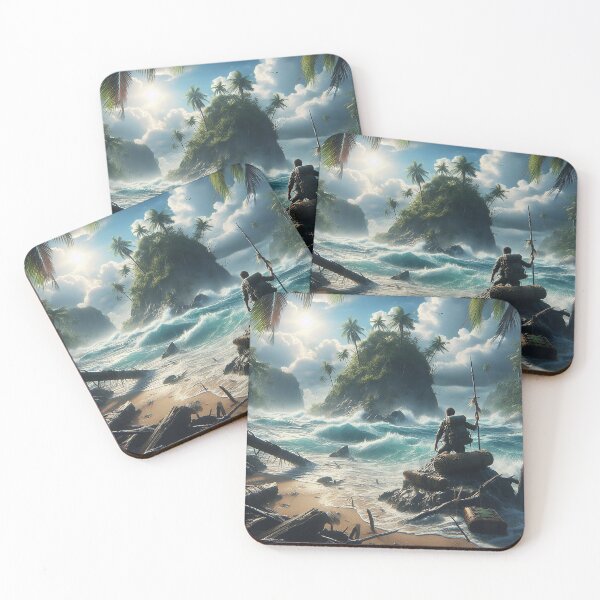 Item preview, Shipwrecked and Stranded by the Ocean Waves designed and sold by nikkolaus.