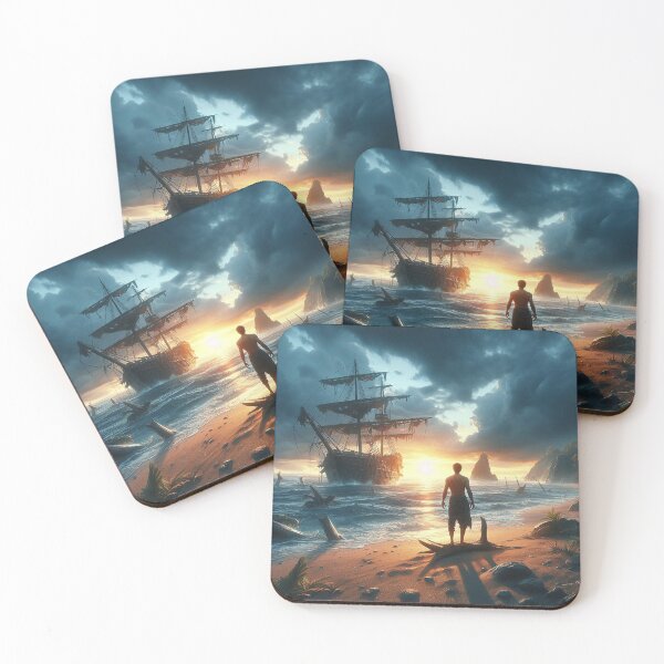 Item preview, The Rescue of the Ship-wrecked Man designed and sold by nikkolaus.