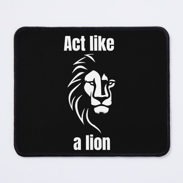 Item preview, Act like a lion designed and sold by Karim-Karem.
