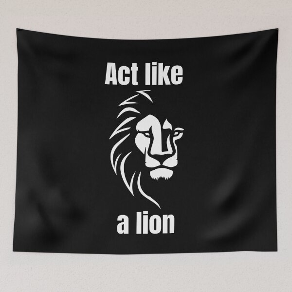 Item preview, Act like a lion designed and sold by Karim-Karem.