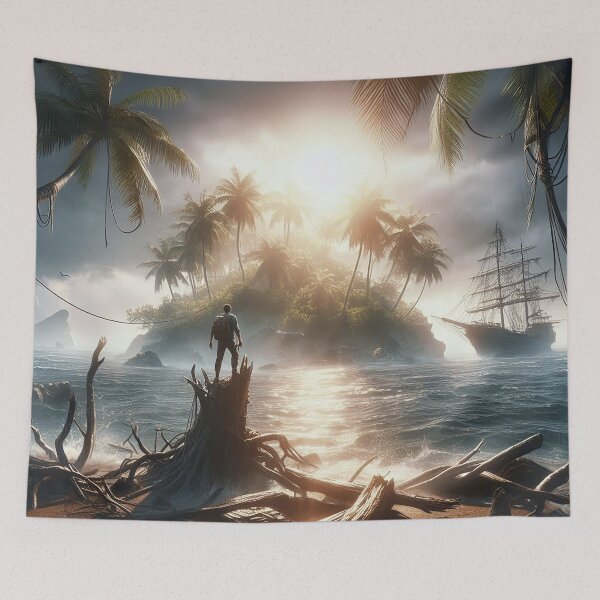 Item preview, Stranded on the Island designed and sold by nikkolaus.