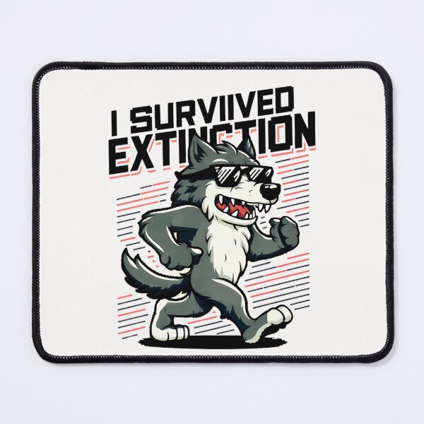 Item preview, Dire Wolf I Survived Extinction designed and sold by lino4king.