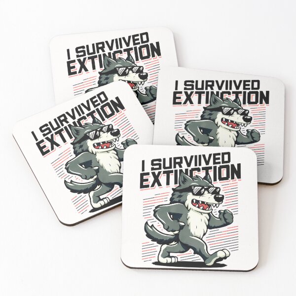 Item preview, Dire Wolf I Survived Extinction designed and sold by lino4king.