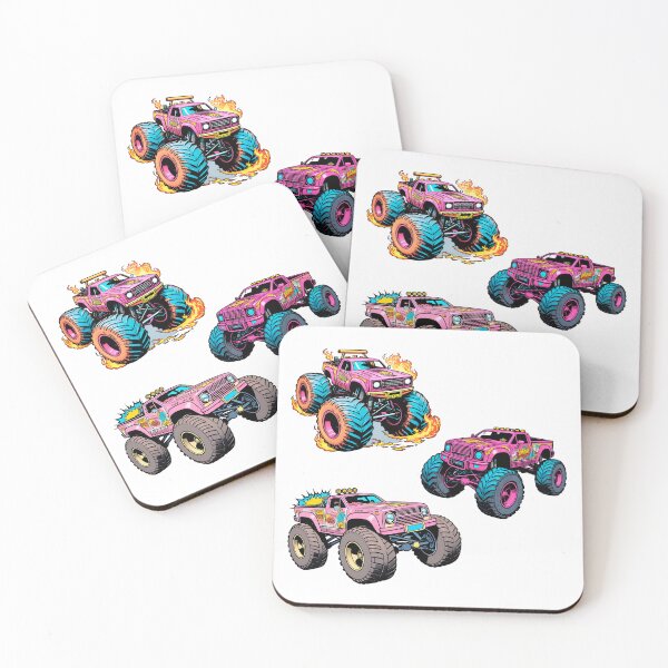Item preview, Nice MONSTER TRUCK MOM sticker, gift for you, retro 80s comic style designed and sold by UrbanTRIP.