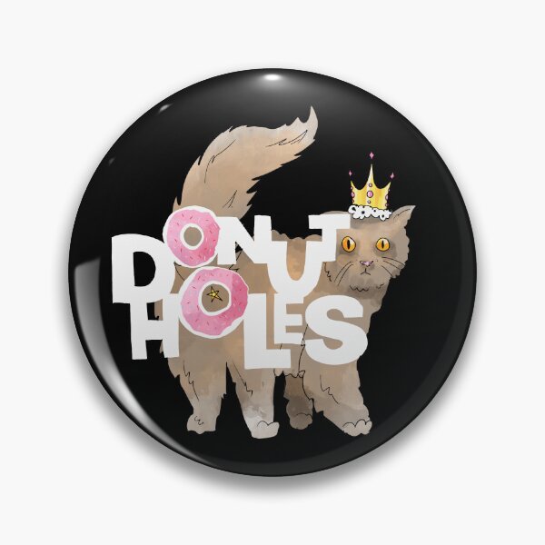 Item preview, Donut holes princess donut DCC (white writing) designed and sold by TheDoodlemancer.