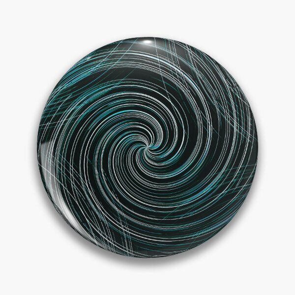 Item preview, Retro Wave Spiral Pattern in Teal designed and sold by Artistestella.