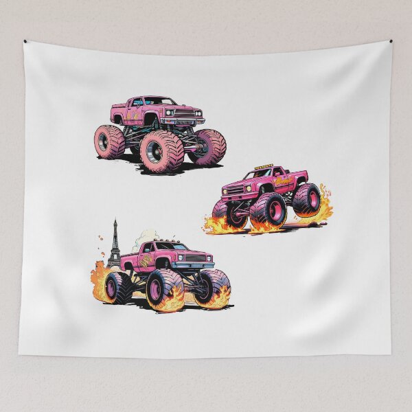 Item preview, Nice MONSTER TRUCK MOM sticker, gift for you, retro 80s comic style #2 designed and sold by UrbanTRIP.