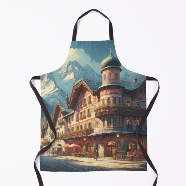 Item preview, Bavarian Sunlight Across the Snowy Mountains designed and sold by nikkolaus.