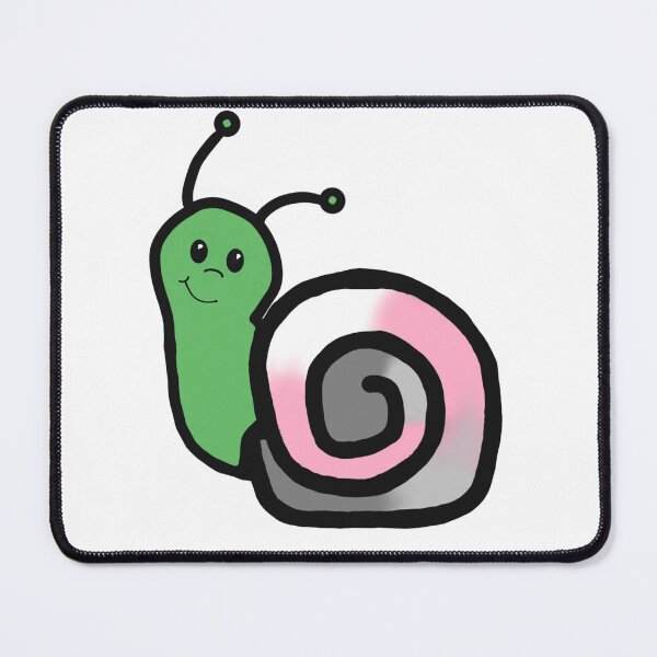 Item preview, DemiGirl Pride Snail designed and sold by cjo582.