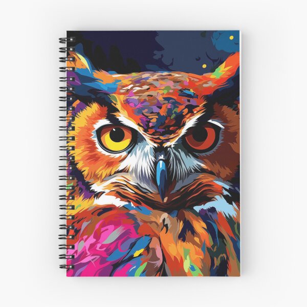 Item preview, Owl Popart designed and sold by RedHandedOD.