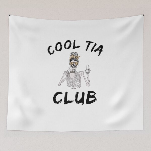 Item preview, Cool tia club cool awesome tia skeleton messy bun coffee designed and sold by snowry.