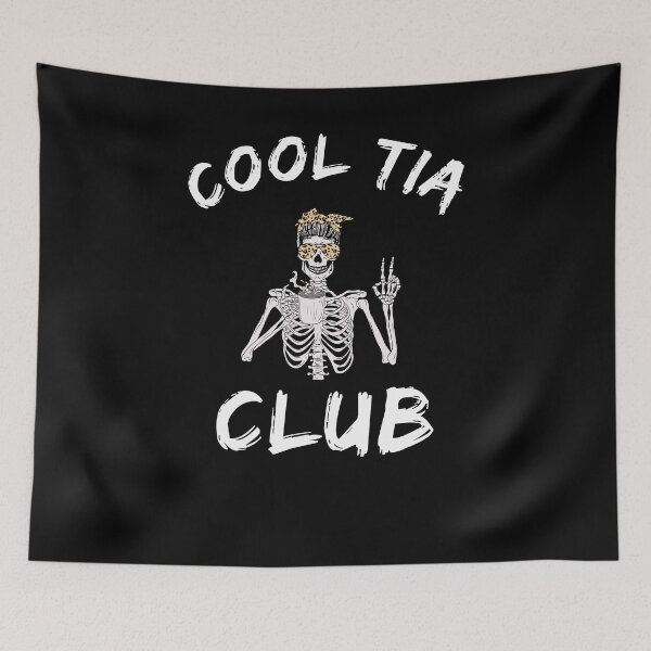 Item preview, Cool tia club cool funny tia skeleton messy bun coffee designed and sold by snowry.