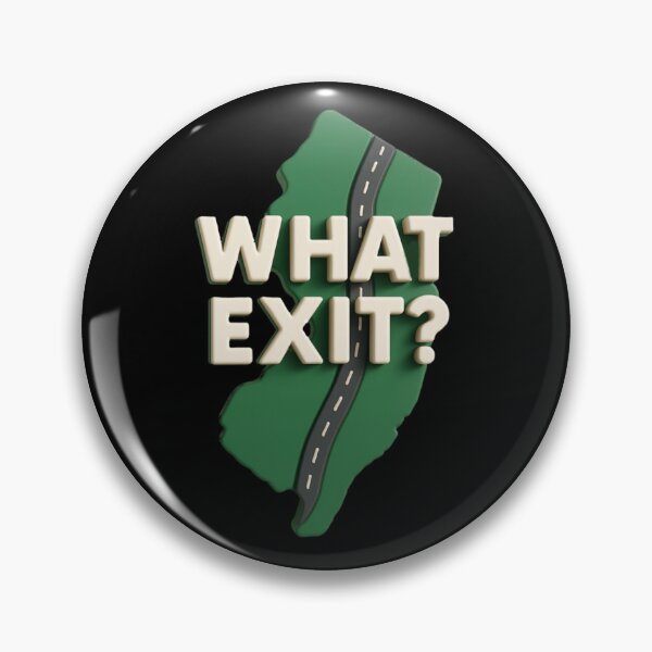 Item preview, "New Jersey What Exit?" designed and sold by MySheetMusicArt.