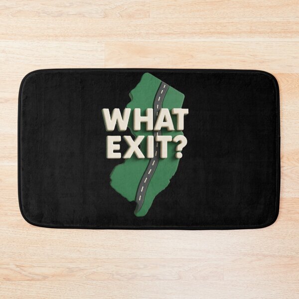 Item preview, "New Jersey What Exit?" designed and sold by MySheetMusicArt.