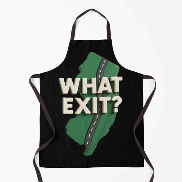 Item preview, "New Jersey What Exit?" designed and sold by MySheetMusicArt.