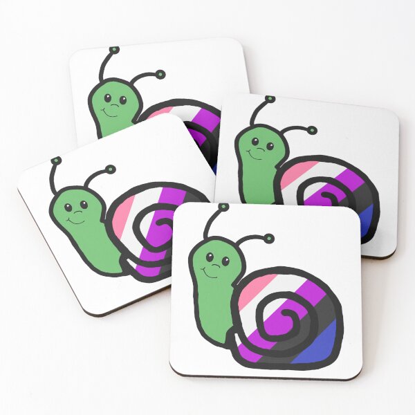 Item preview, Genderfluid Pride Snail  designed and sold by cjo582.