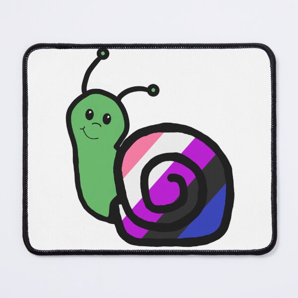 Item preview, Genderfluid Pride Snail  designed and sold by cjo582.