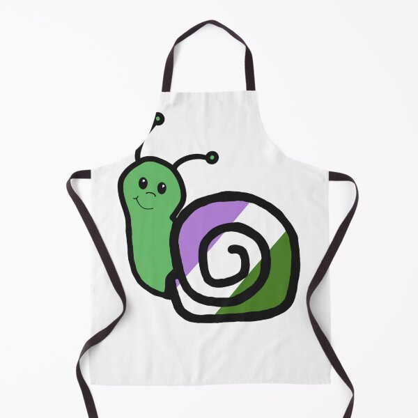 Item preview, Gender Queer Pride Snail designed and sold by cjo582.