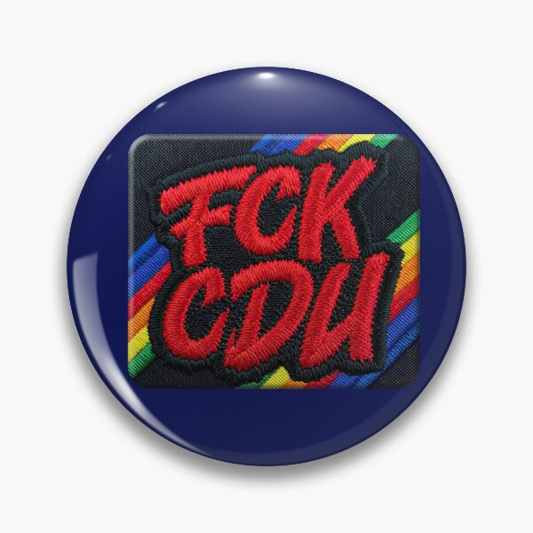 Item preview, FCK CDU ("Embroidery" look) 2 designed and sold by DocGermanicus.
