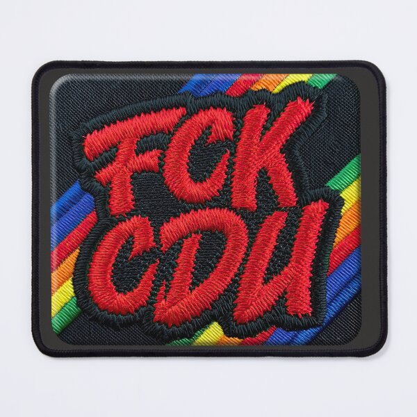 Item preview, FCK CDU ("Embroidery" look) 2 designed and sold by DocGermanicus.