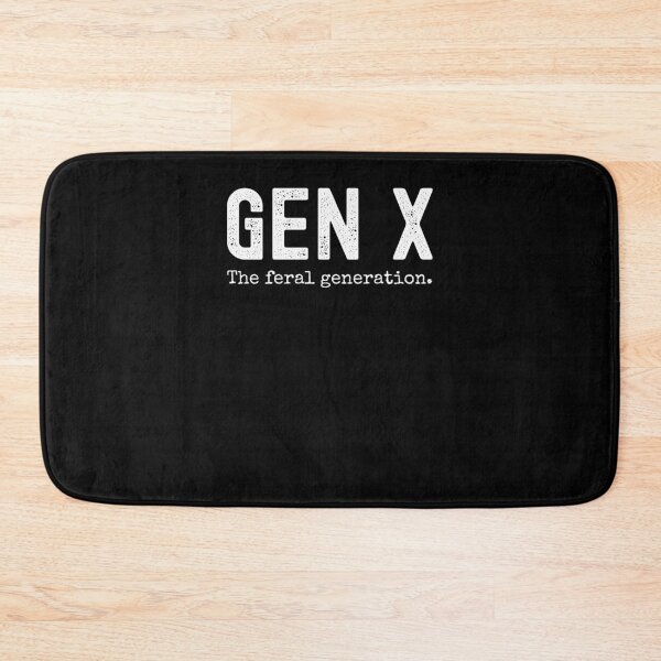 Item preview, Gen X the feral generation. Funny Generation X humor joke designed and sold by snowry.