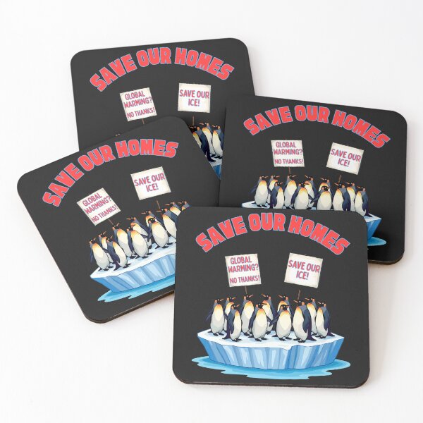 Item preview, Save Our Homes, Stop Global Warming: Protect The Penguins And Their Ice designed and sold by elynne9.