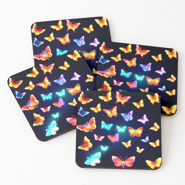 Item preview, Glowing Butterflies  designed and sold by AbeeRedB.