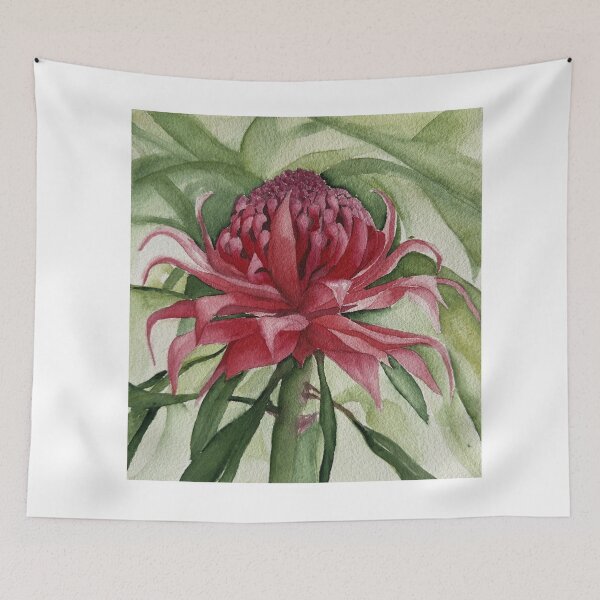 Item preview, Waratah Australian Flower designed and sold by Mimnooshin.