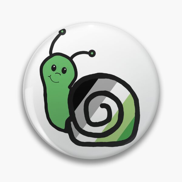 Item preview, Aromantic Pride Snail  designed and sold by cjo582.