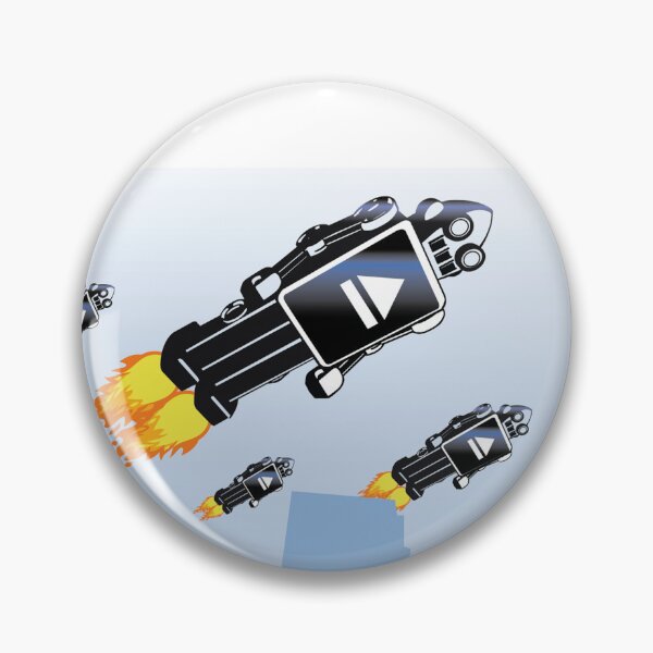 Item preview, robots above city designed and sold by EjectSk8.