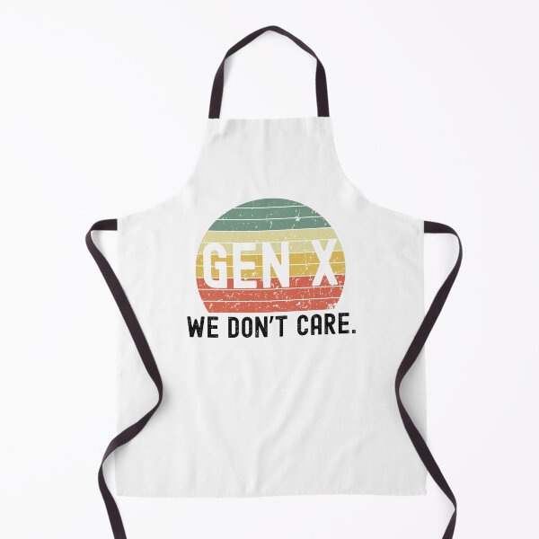 Item preview, Gen X we don't care. Funny Generation X joke retro sunset designed and sold by snowry.