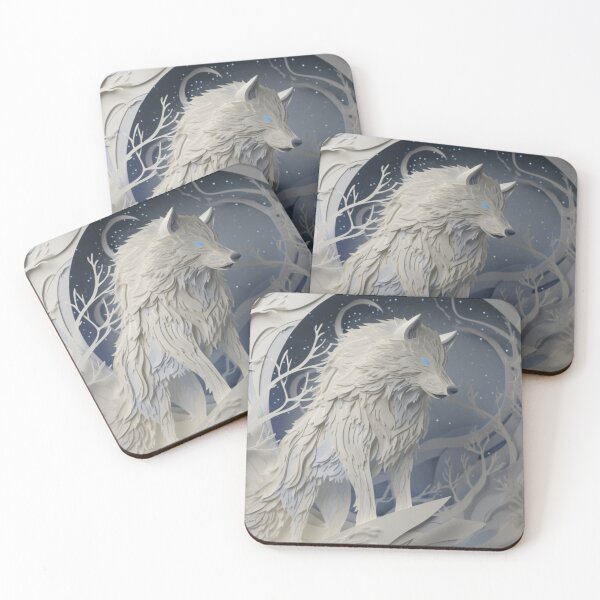 Item preview, The Last Dire Wolf designed and sold by VividDreamsArt.