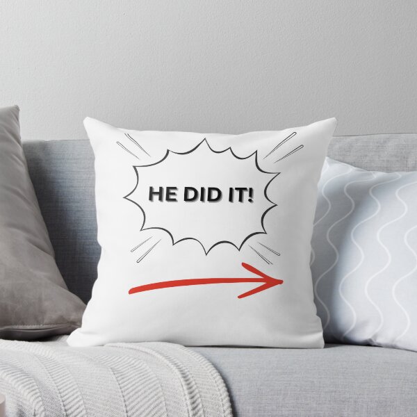 Item preview, He Did It! designed and sold by TheMysticNook.