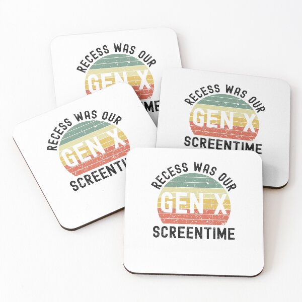 Item preview, Retro Gen X recess was our screentime. Funny Generation X designed and sold by snowry.