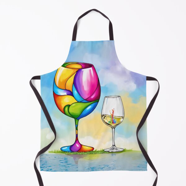 Item preview, Happy Easter Glass of wine Art designed and sold by Modern-Tropical.