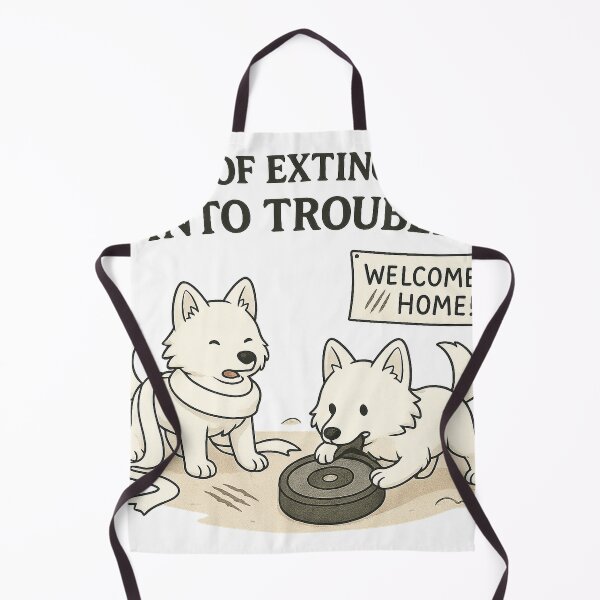 Item preview, Dire Wolf Pups - Out of Extinction, Into Trouble designed and sold by direwolvesfan.