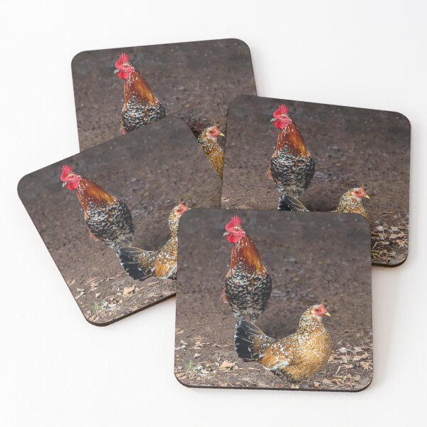 Item preview, Mr Rooster and His Hen  designed and sold by heatherfriedman.