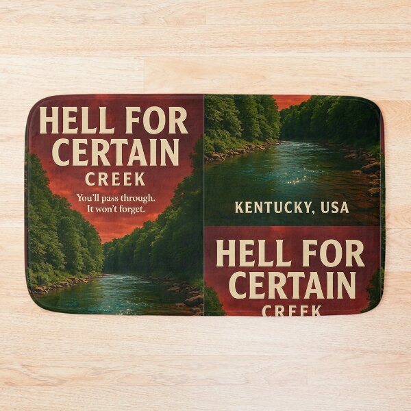 Item preview, Hell For Certain Creek – Kentucky – USA designed and sold by buglevel.