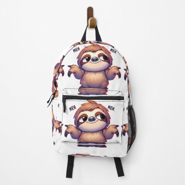 Item preview, three toed sloth, kawaii, chibi designed and sold by TrueArtVibes.