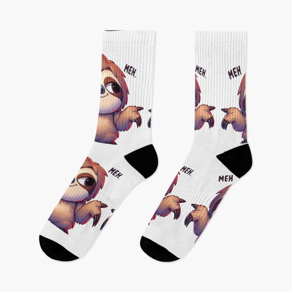 Item preview, three toed sloth, kawaii, chibi designed and sold by TrueArtVibes.