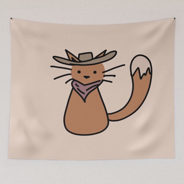 Item preview, Orange Cowboy Cat designed and sold by itz-hazza.