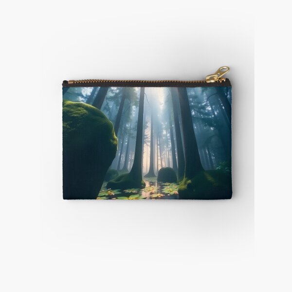 Item preview, AI Dreamscape Portal - Mystical Sunlit Forest designed and sold by nhk999.