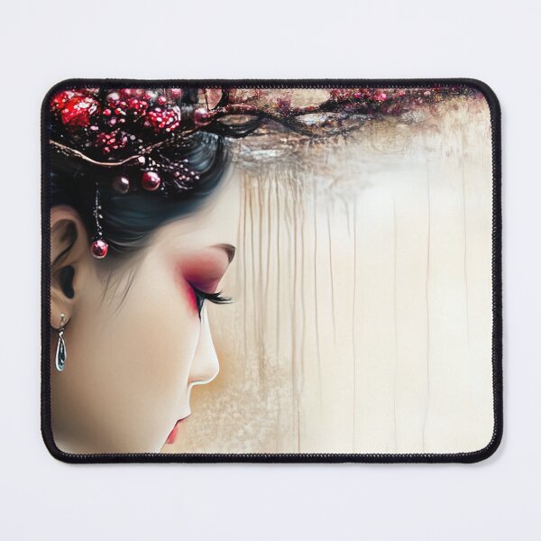 Item preview, Scarlet Adornment: Whispers of Winter Bloom designed and sold by bloorose.