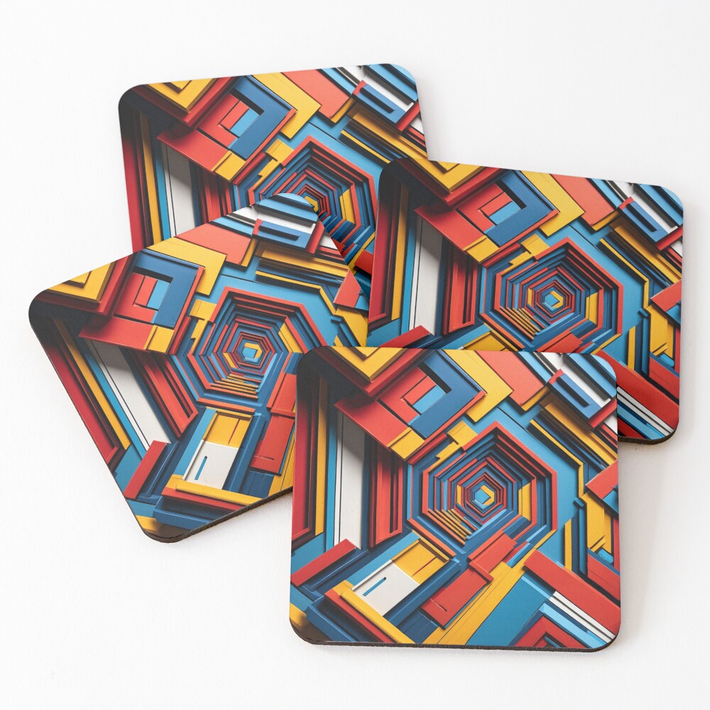 Item preview, Coasters (Set of 4) designed and sold by TwoXDesign.