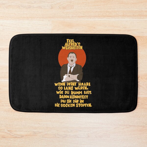 Item preview, Ekel Alfred – Spruch aus Ein Herz und eine Seele designed and sold by Boogosh.