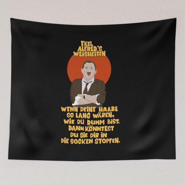 Item preview, Ekel Alfred – Spruch aus Ein Herz und eine Seele designed and sold by Boogosh.