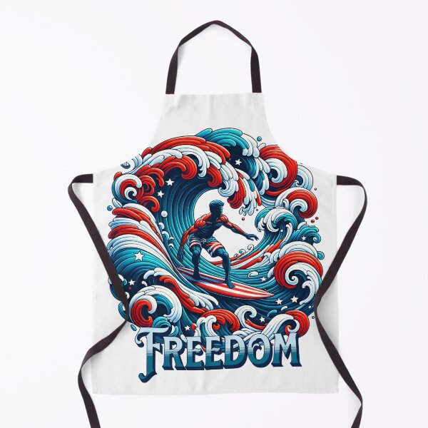 Item preview, Surfing is Freedom designed and sold by frolicandlarks.