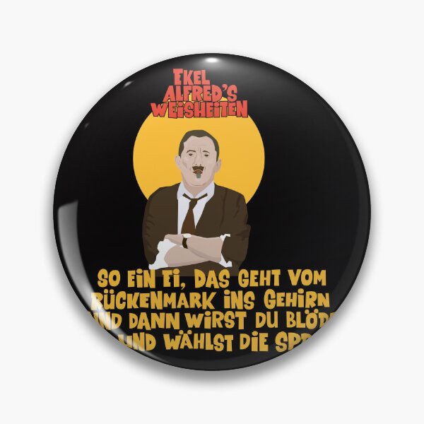 Item preview, Ein Herz und eine Seele – SPD Spruch von Ekel Alfred designed and sold by Boogosh.