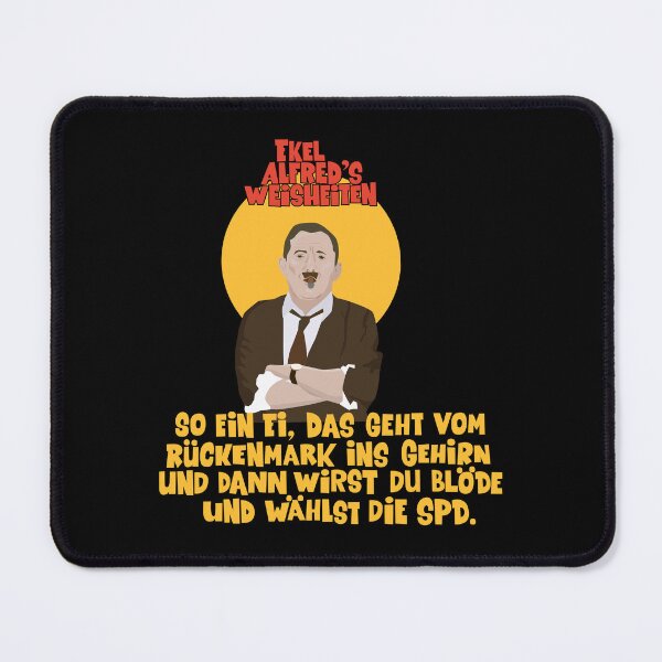 Item preview, Ein Herz und eine Seele – SPD Spruch von Ekel Alfred designed and sold by Boogosh.