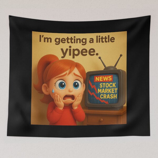 Item preview,  "Little Bit Yipee - Market Mayhem" designed and sold by MySheetMusicArt.